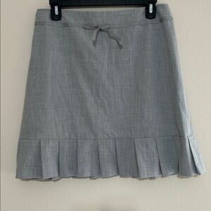 Pleated Skirt with Bow Detail NWOT